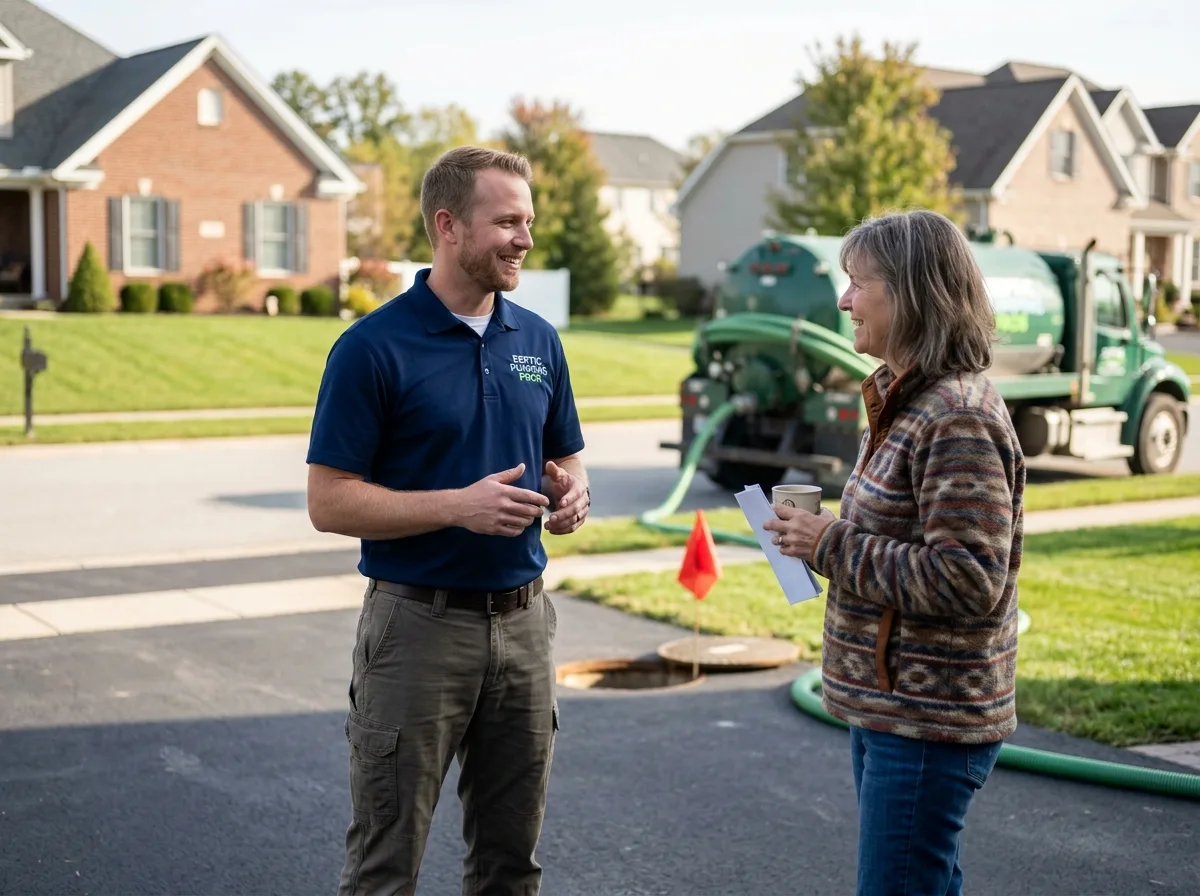 Septic Tank Cleaning in Bon Aqua, TN