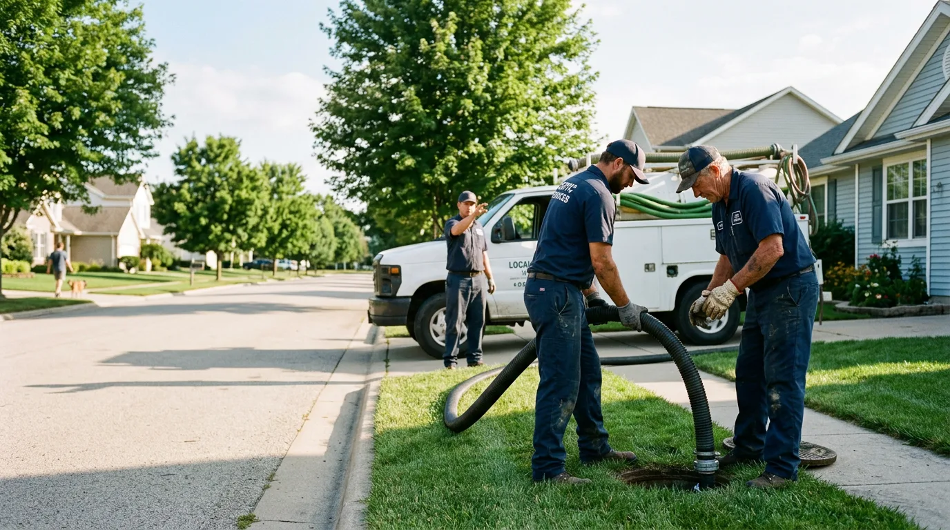 Septic Tank Cleaning in Bon Aqua, TN